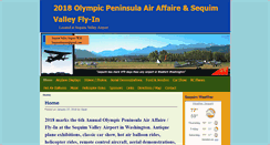 Desktop Screenshot of olympicpeninsulaairaffaire.com
