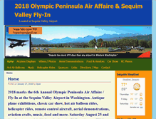 Tablet Screenshot of olympicpeninsulaairaffaire.com